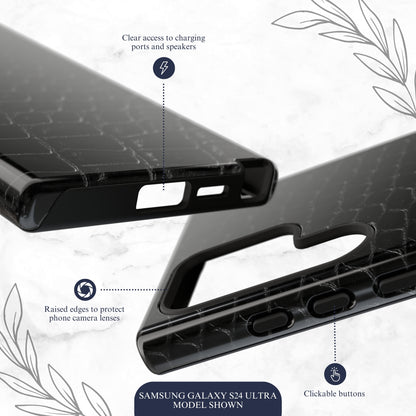 Black Viper - Samsung Galaxy Case Phone Case-aesthetic phone case-shockproof phone case-cute phone case-designer phone case-elegant phone case-luxury phone case-phone accessories-fashion accessory