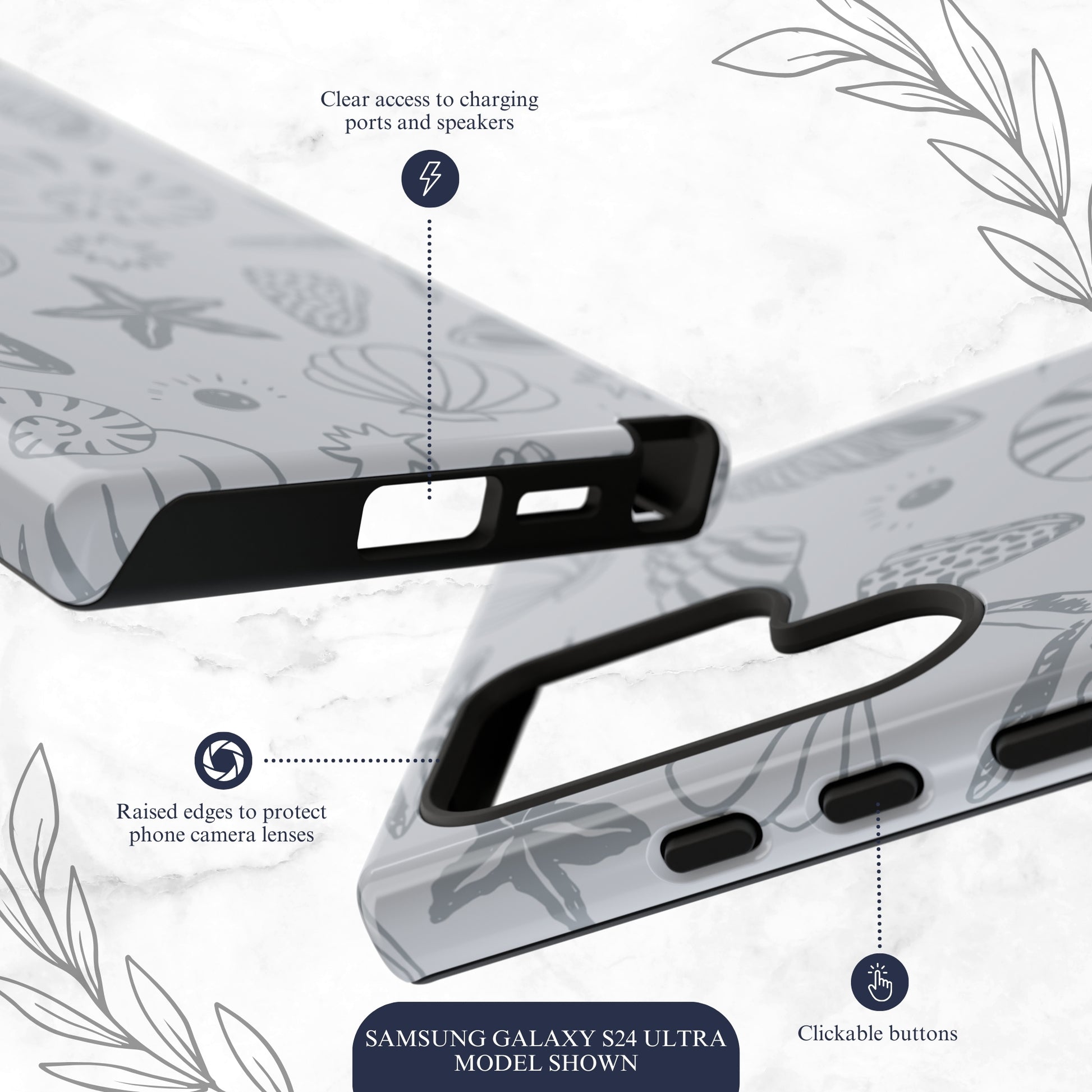 Washed Away - Samsung Galaxy Case Phone Case-aesthetic phone case-shockproof phone case-cute phone case-designer phone case-elegant phone case-luxury phone case-phone accessories-fashion accessory