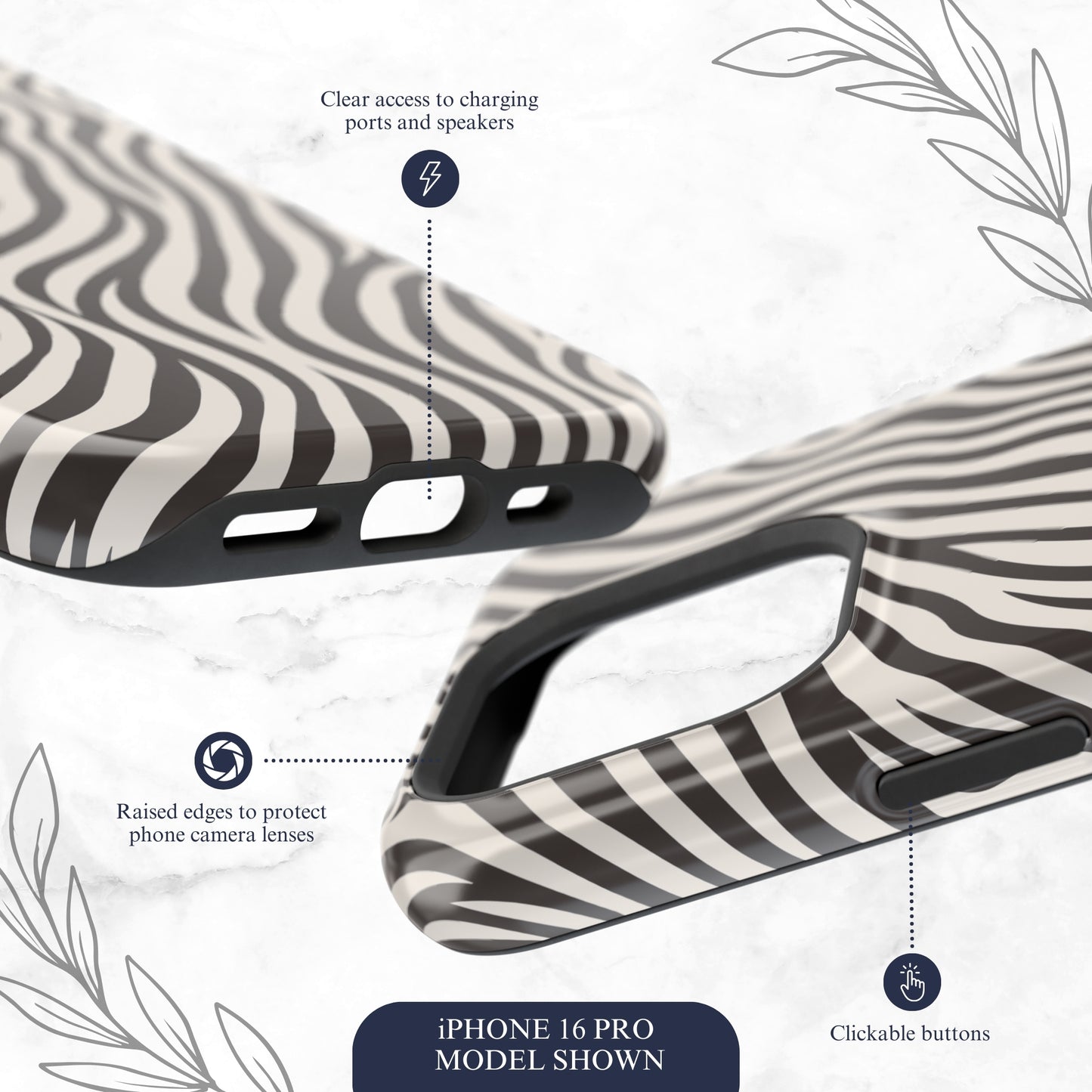 Wild Stride - Magsafe iPhone Case Phone Case-aesthetic phone case-shockproof phone case-cute phone case-designer phone case-elegant phone case-luxury phone case-phone accessories-fashion accessory