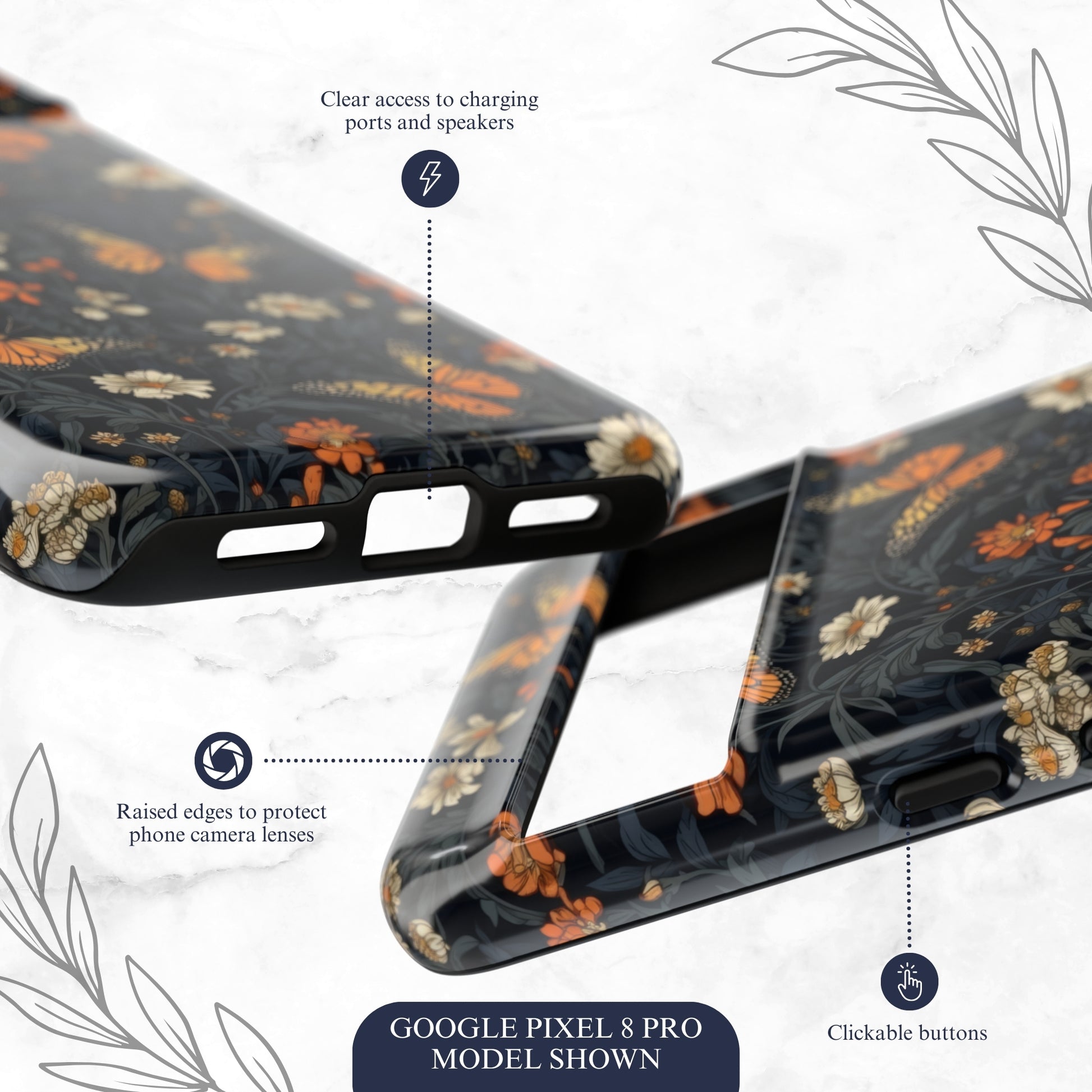 Enchanted - Google Pixel Case Phone Case-aesthetic phone case-shockproof phone case-cute phone case-designer phone case-elegant phone case-luxury phone case-phone accessories-fashion accessory