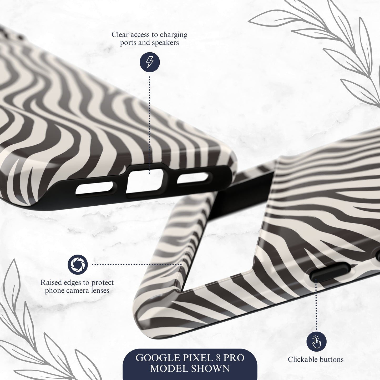 Wild Stride - Google Pixel Case Phone Case-aesthetic phone case-shockproof phone case-cute phone case-designer phone case-elegant phone case-luxury phone case-phone accessories-fashion accessory