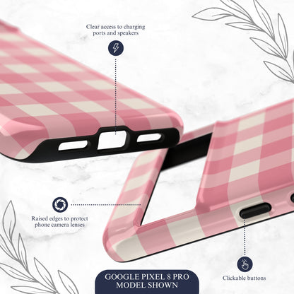 Pretty Pink - Google Pixel Case Phone Case-aesthetic phone case-shockproof phone case-cute phone case-designer phone case-elegant phone case-luxury phone case-phone accessories-fashion accessory
