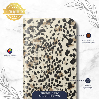 Morning Rush - iPhone Flip Case Wallet, Leather Folio Case Phone Case-aesthetic phone case-shockproof phone case-cute phone case-designer phone case-elegant phone case-luxury phone case-phone accessories-fashion accessory