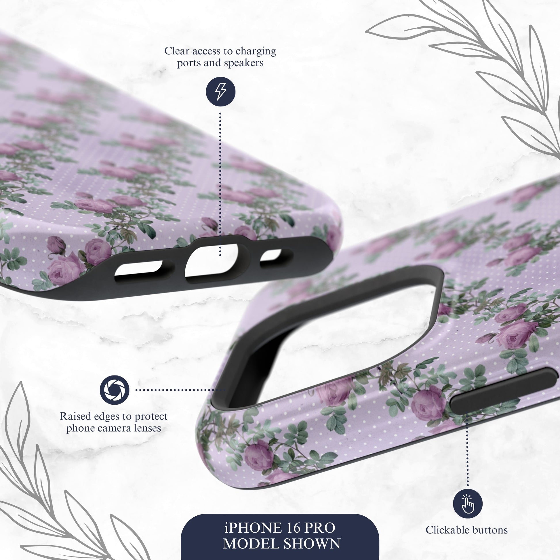 Just Because - Magsafe iPhone Case Phone Case-aesthetic phone case-shockproof phone case-cute phone case-designer phone case-elegant phone case-luxury phone case-phone accessories-fashion accessory