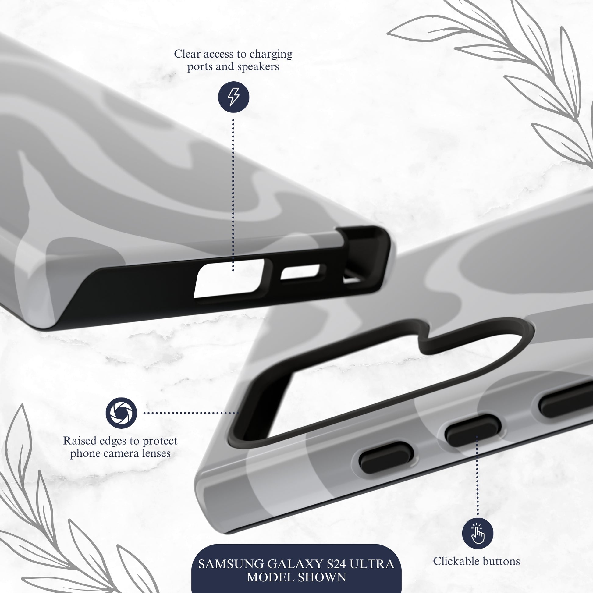 Grayscale - Samsung Galaxy Case Phone Case-aesthetic phone case-shockproof phone case-cute phone case-designer phone case-elegant phone case-luxury phone case-phone accessories-fashion accessory