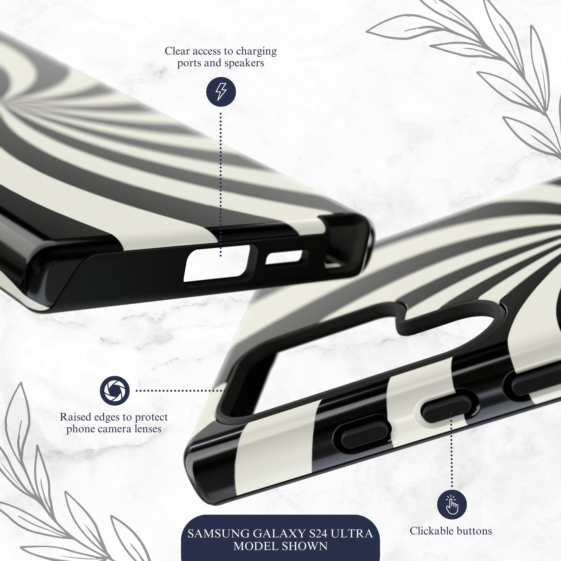 Eternal Loop - Samsung Galaxy Case Phone Case-aesthetic phone case-shockproof phone case-cute phone case-designer phone case-elegant phone case-luxury phone case-phone accessories-fashion accessory