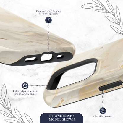 Double Cream - Magsafe iPhone Case Phone Case-aesthetic phone case-shockproof phone case-cute phone case-designer phone case-elegant phone case-luxury phone case-phone accessories-fashion accessory