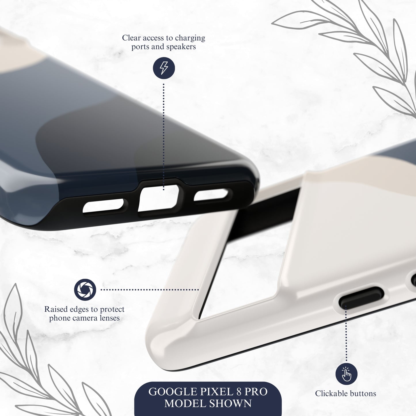 Distant Echo - Google Pixel Case Phone Case-aesthetic phone case-shockproof phone case-cute phone case-designer phone case-elegant phone case-luxury phone case-phone accessories-fashion accessory