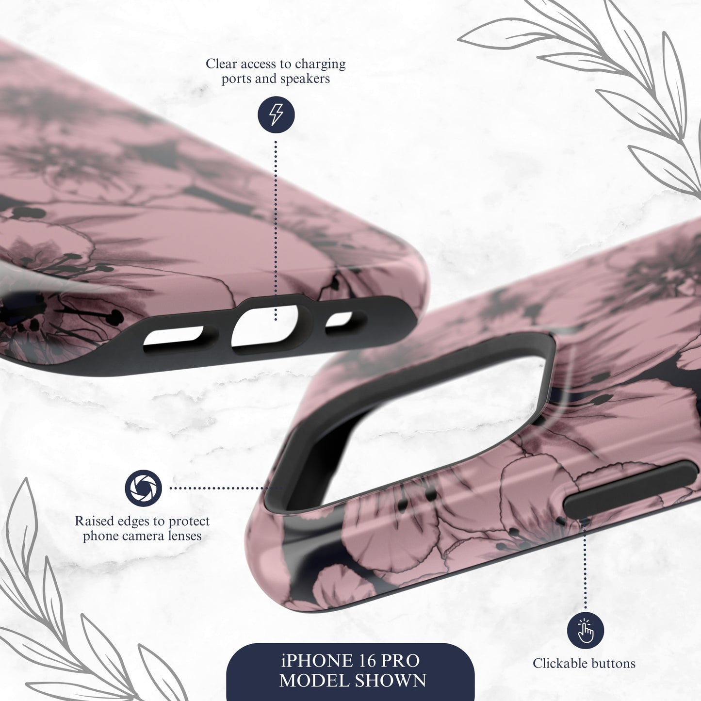 Feudal Beauty - Magsafe iPhone Case Phone Case-aesthetic phone case-shockproof phone case-cute phone case-designer phone case-elegant phone case-luxury phone case-phone accessories-fashion accessory