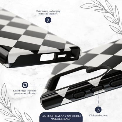 High Society - Samsung Galaxy Case Phone Case-aesthetic phone case-shockproof phone case-cute phone case-designer phone case-elegant phone case-luxury phone case-phone accessories-fashion accessory