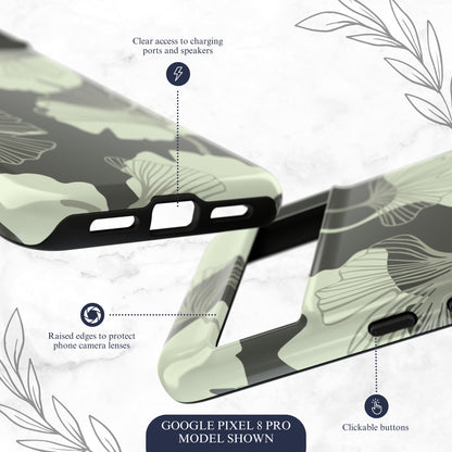 Wilted Presence - Google Pixel Case Phone Case-aesthetic phone case-shockproof phone case-cute phone case-designer phone case-elegant phone case-luxury phone case-phone accessories-fashion accessory