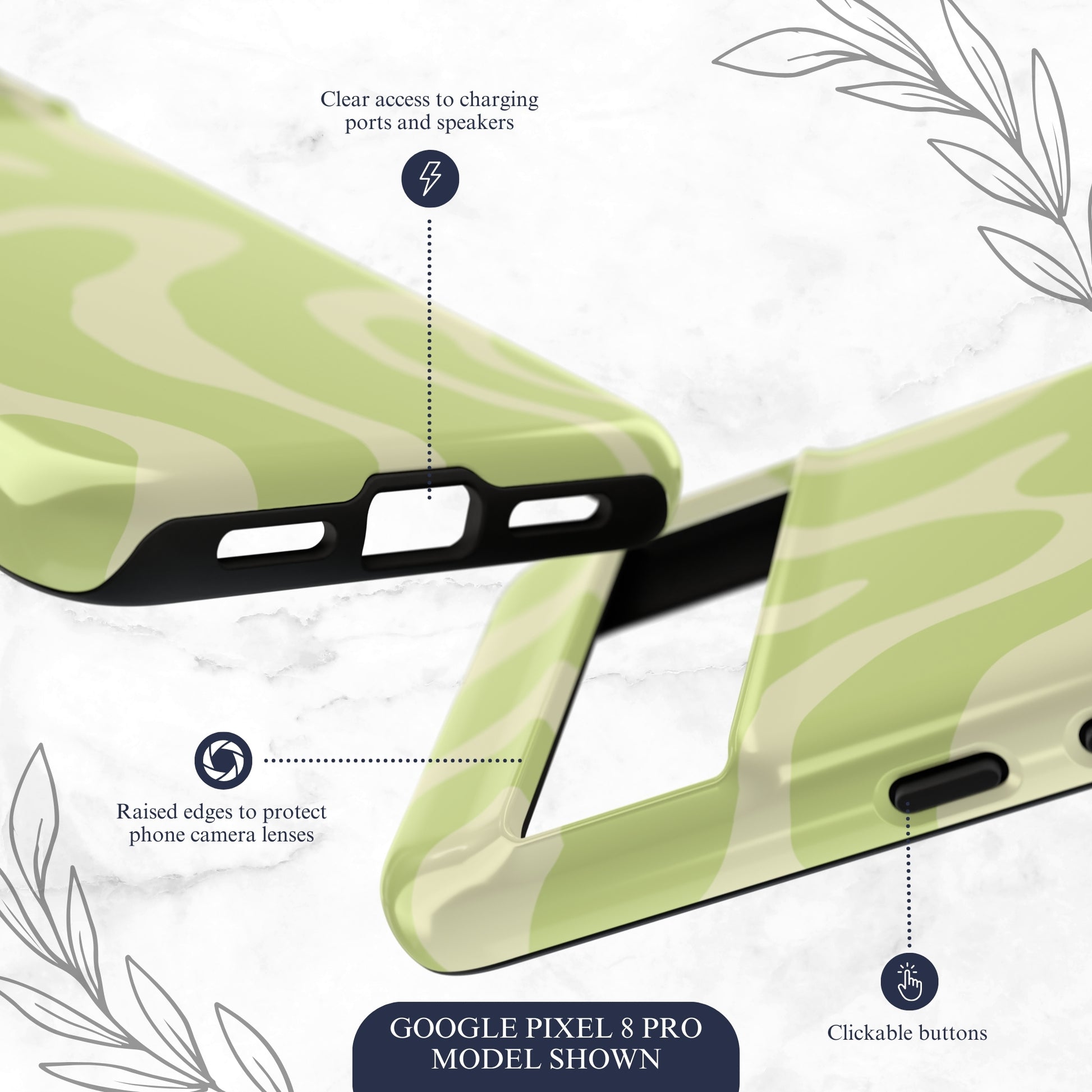 Fresh Feeling - Google Pixel Case Phone Case-aesthetic phone case-shockproof phone case-cute phone case-designer phone case-elegant phone case-luxury phone case-phone accessories-fashion accessory