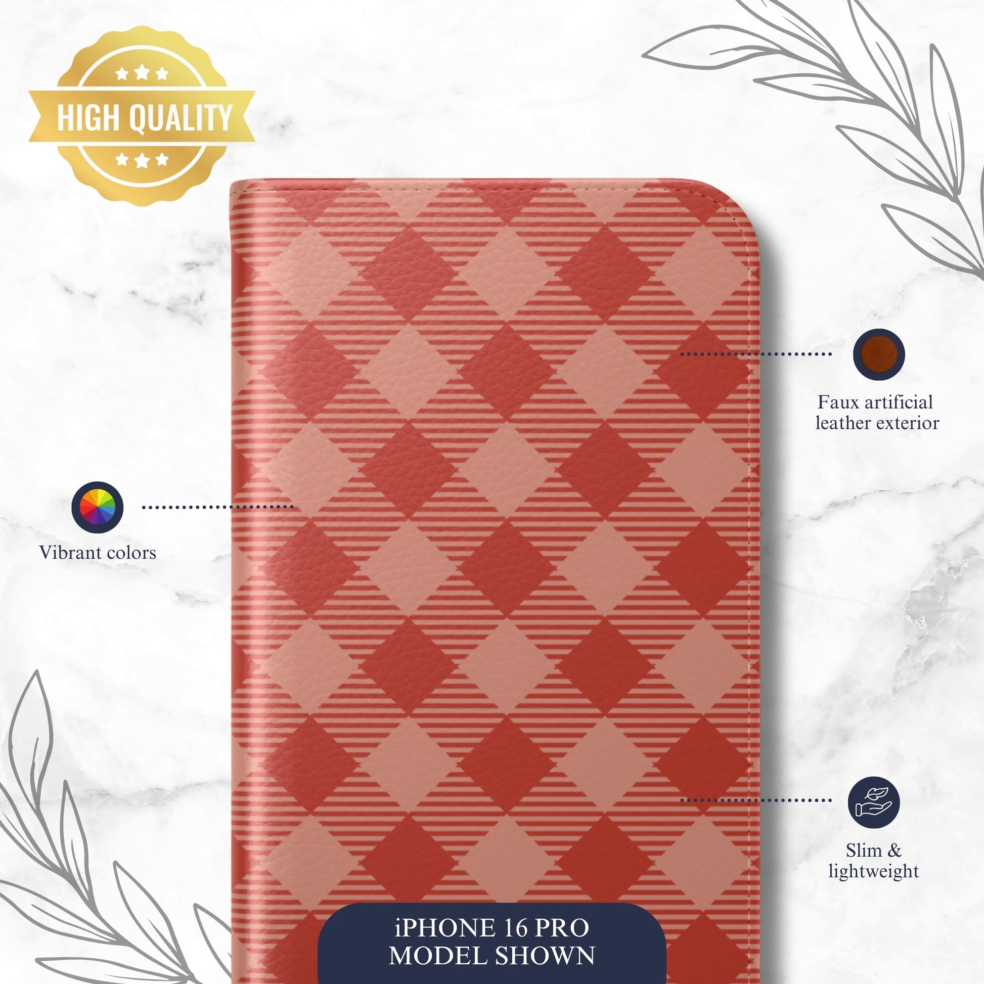 Picnic Day - iPhone Flip Case Wallet, Leather Folio Case Phone Case-aesthetic phone case-shockproof phone case-cute phone case-designer phone case-elegant phone case-luxury phone case-phone accessories-fashion accessory