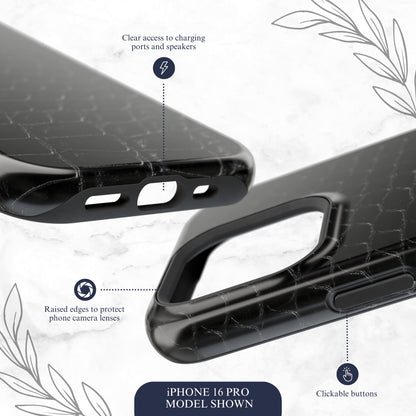 Black Viper - Magsafe iPhone Case Phone Case-aesthetic phone case-shockproof phone case-cute phone case-designer phone case-elegant phone case-luxury phone case-phone accessories-fashion accessory