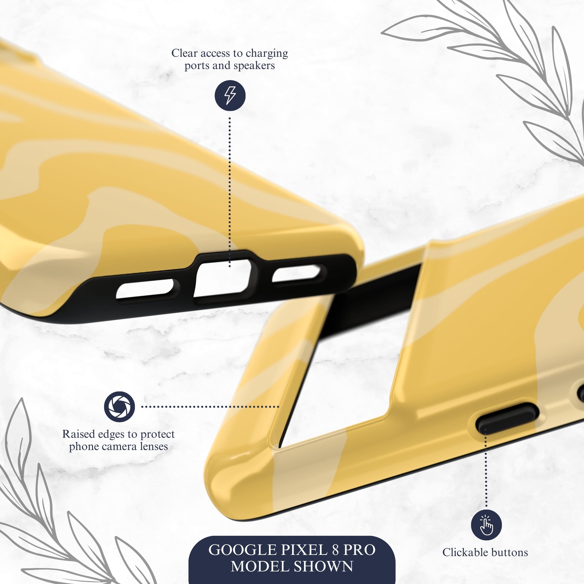Golden Hour - Google Pixel Case Phone Case-aesthetic phone case-shockproof phone case-cute phone case-designer phone case-elegant phone case-luxury phone case-phone accessories-fashion accessory