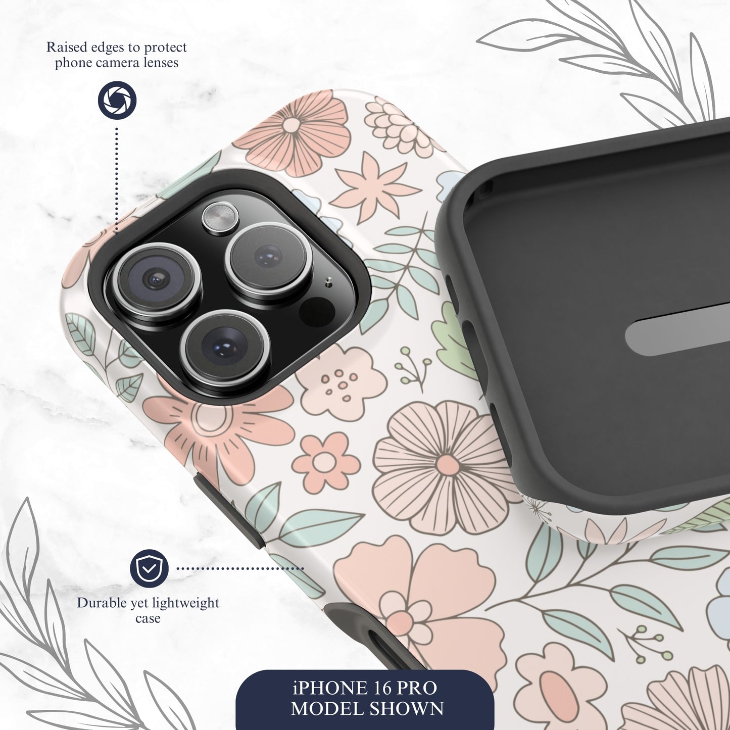 Garden Meadow - Magsafe iPhone Case Phone Case-aesthetic phone case-shockproof phone case-cute phone case-designer phone case-elegant phone case-luxury phone case-phone accessories-fashion accessory