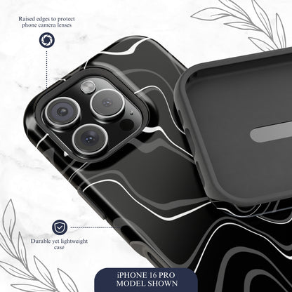 Night Threads - Magsafe iPhone Case Phone Case-aesthetic phone case-shockproof phone case-cute phone case-designer phone case-elegant phone case-luxury phone case-phone accessories-fashion accessory