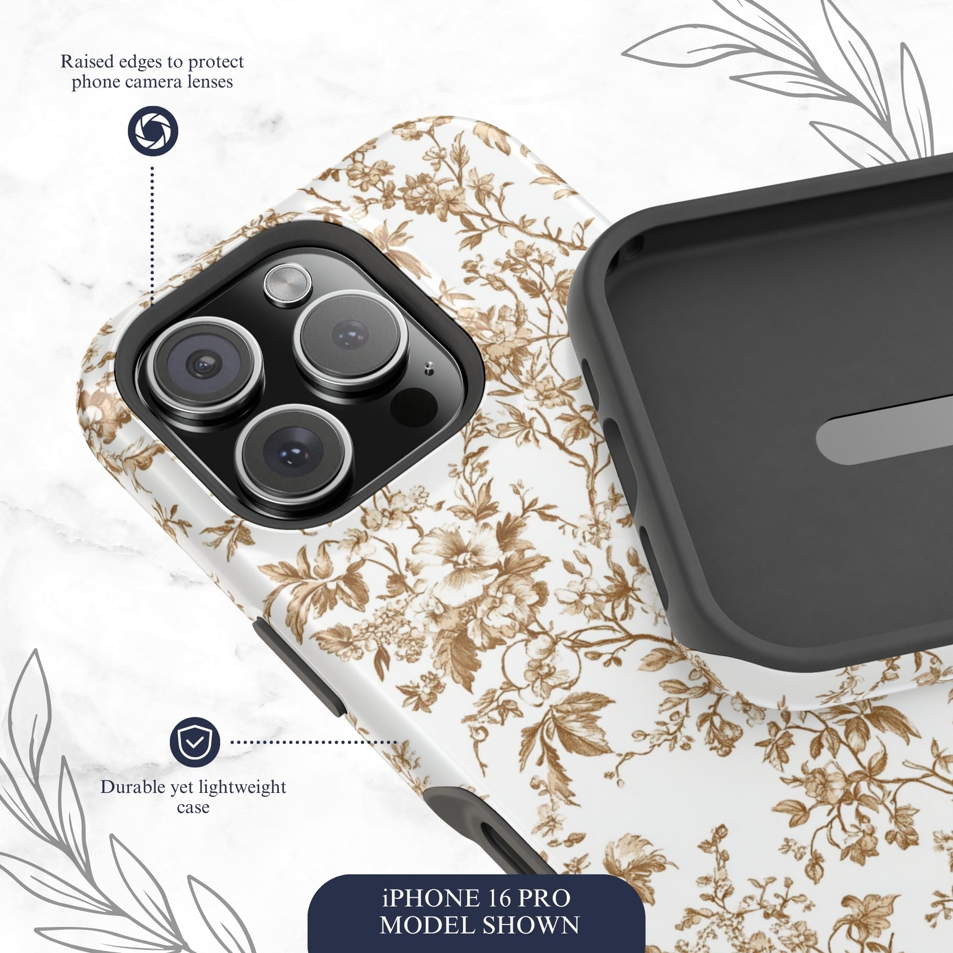 Clay Toile - Magsafe iPhone Case Phone Case-aesthetic phone case-shockproof phone case-cute phone case-designer phone case-elegant phone case-luxury phone case-phone accessories-fashion accessory