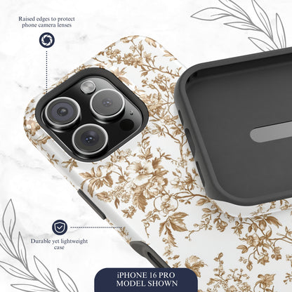 Clay Toile - Magsafe iPhone Case Phone Case-aesthetic phone case-shockproof phone case-cute phone case-designer phone case-elegant phone case-luxury phone case-phone accessories-fashion accessory