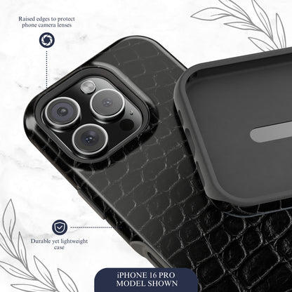 Black Viper - Magsafe iPhone Case Phone Case-aesthetic phone case-shockproof phone case-cute phone case-designer phone case-elegant phone case-luxury phone case-phone accessories-fashion accessory