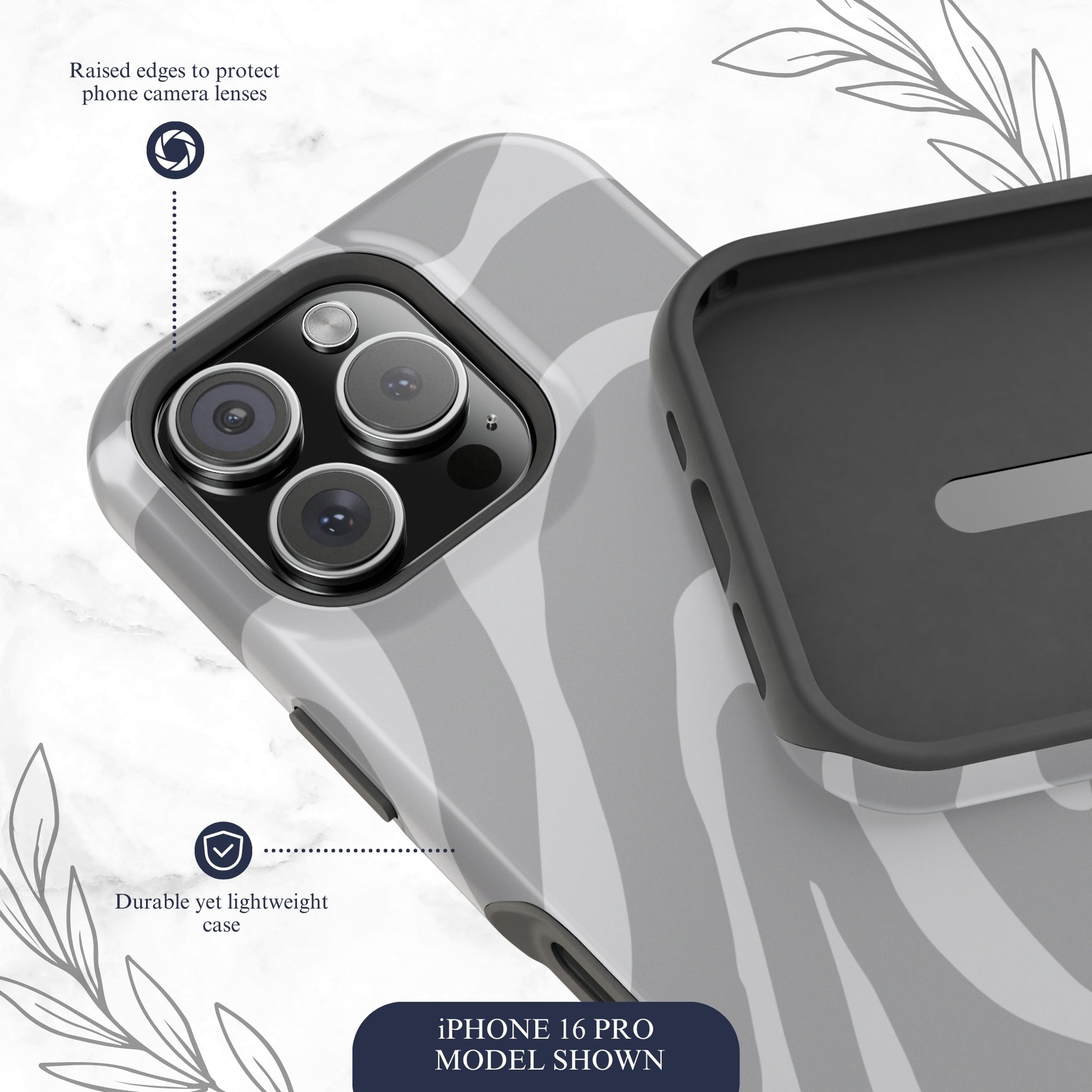Grayscale - Magsafe iPhone Case Phone Case-aesthetic phone case-shockproof phone case-cute phone case-designer phone case-elegant phone case-luxury phone case-phone accessories-fashion accessory