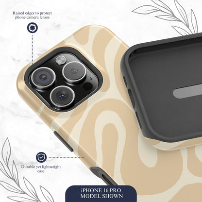 Caramel Twist - Magsafe iPhone Case Phone Case-aesthetic phone case-shockproof phone case-cute phone case-designer phone case-elegant phone case-luxury phone case-phone accessories-fashion accessory
