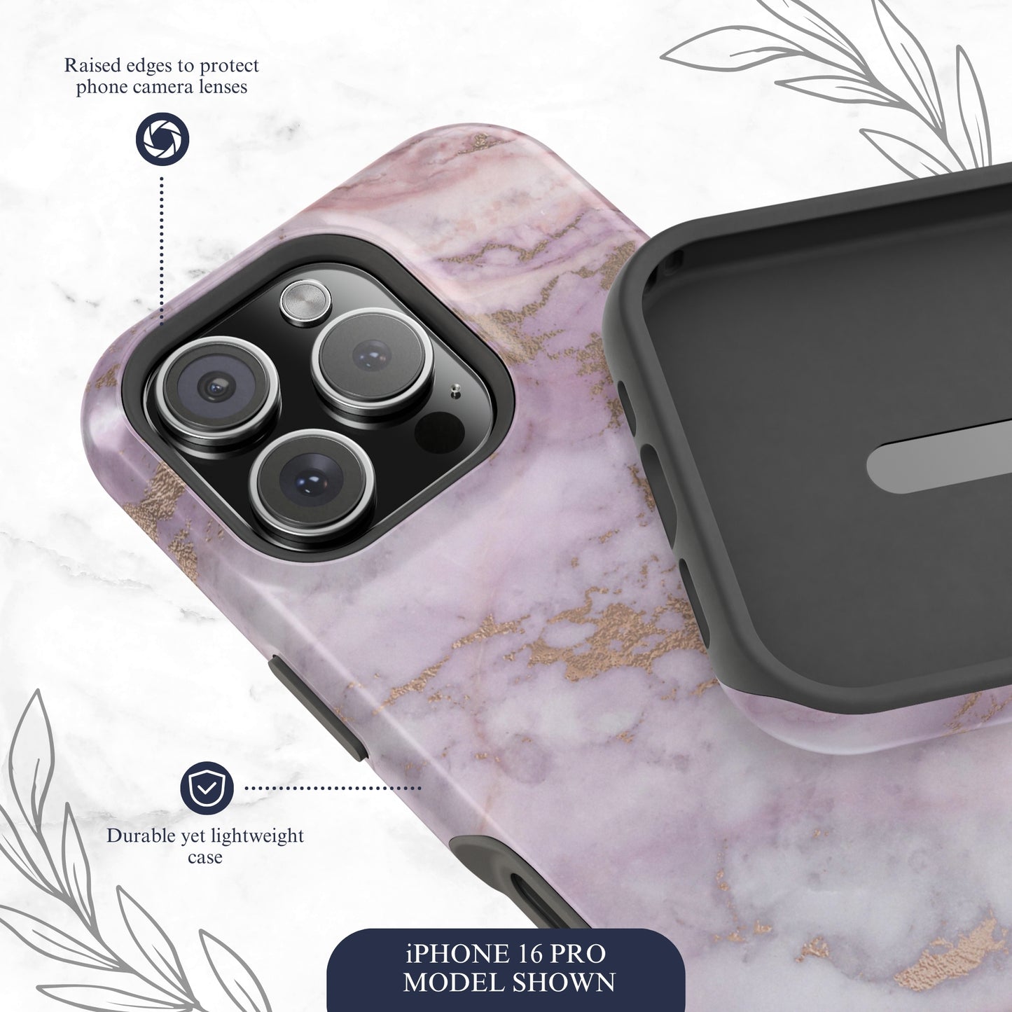 Luna Quartz - Magsafe iPhone Case Phone Case-aesthetic phone case-shockproof phone case-cute phone case-designer phone case-elegant phone case-luxury phone case-phone accessories-fashion accessory