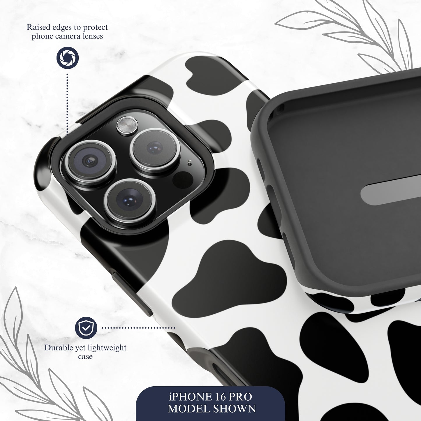 Bovine - Magsafe iPhone Case Phone Case-aesthetic phone case-shockproof phone case-cute phone case-designer phone case-elegant phone case-luxury phone case-phone accessories-fashion accessory