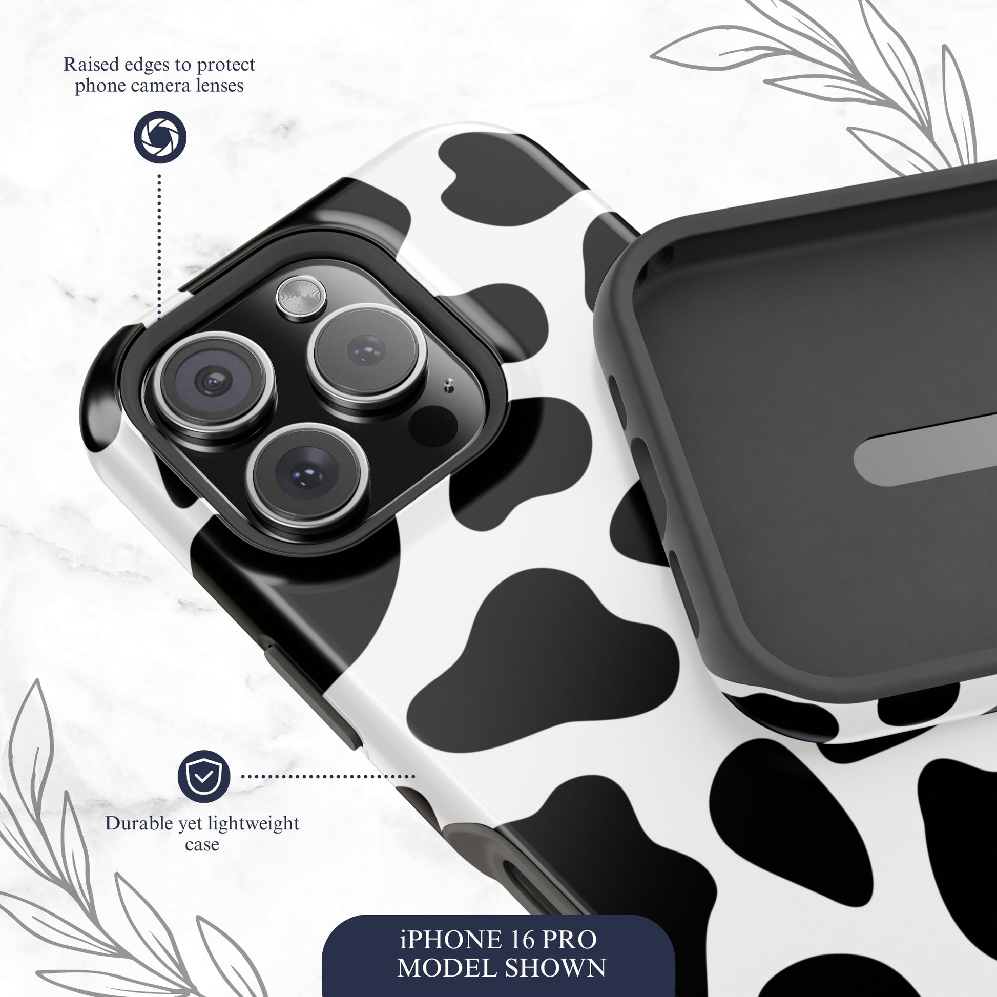 Bovine - Magsafe iPhone Case Phone Case-aesthetic phone case-shockproof phone case-cute phone case-designer phone case-elegant phone case-luxury phone case-phone accessories-fashion accessory