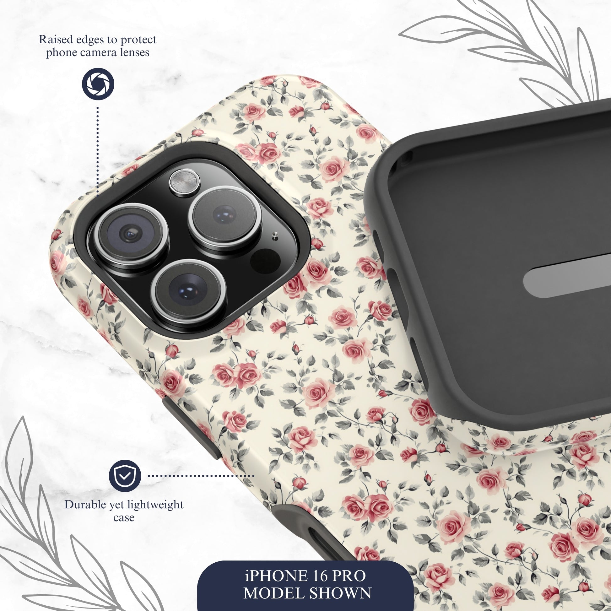 Cottage Charm - Magsafe iPhone Case Phone Case-aesthetic phone case-shockproof phone case-cute phone case-designer phone case-elegant phone case-luxury phone case-phone accessories-fashion accessory