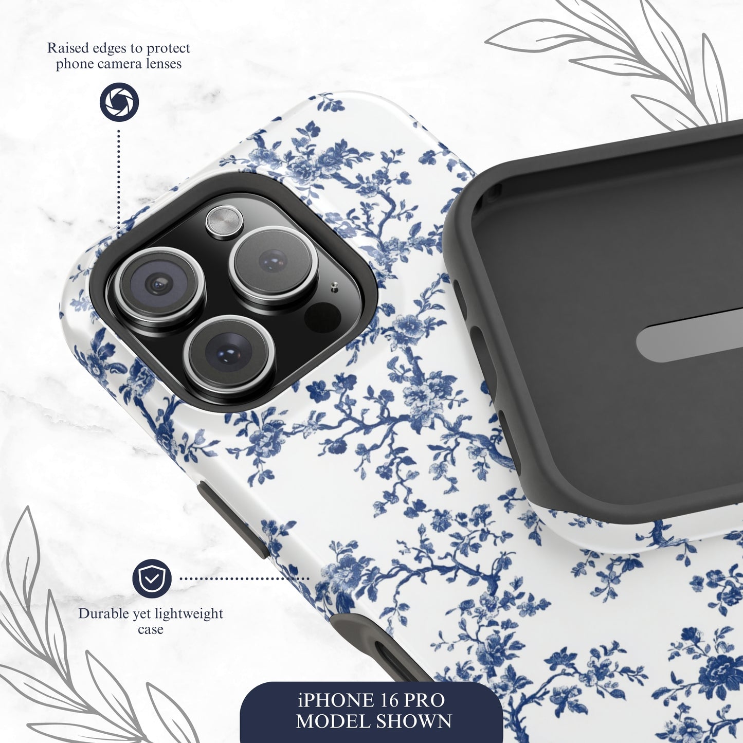 Frosted Toile - Magsafe iPhone Case Phone Case-aesthetic phone case-shockproof phone case-cute phone case-designer phone case-elegant phone case-luxury phone case-phone accessories-fashion accessory