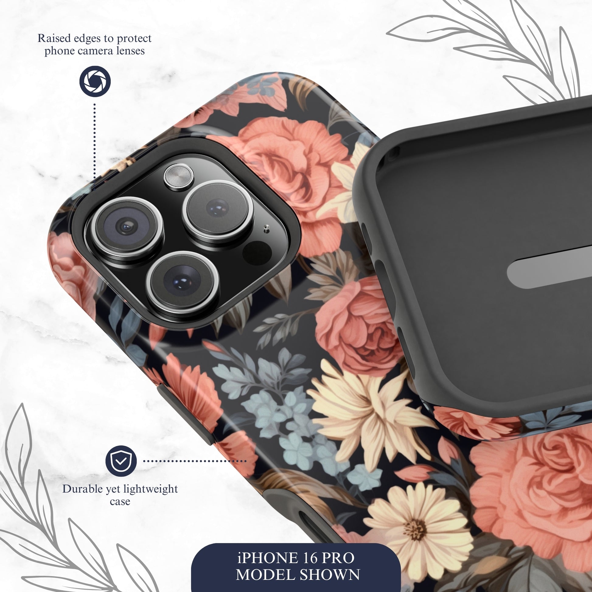 Secret Garden - Magsafe iPhone Case Phone Case-aesthetic phone case-shockproof phone case-cute phone case-designer phone case-elegant phone case-luxury phone case-phone accessories-fashion accessory