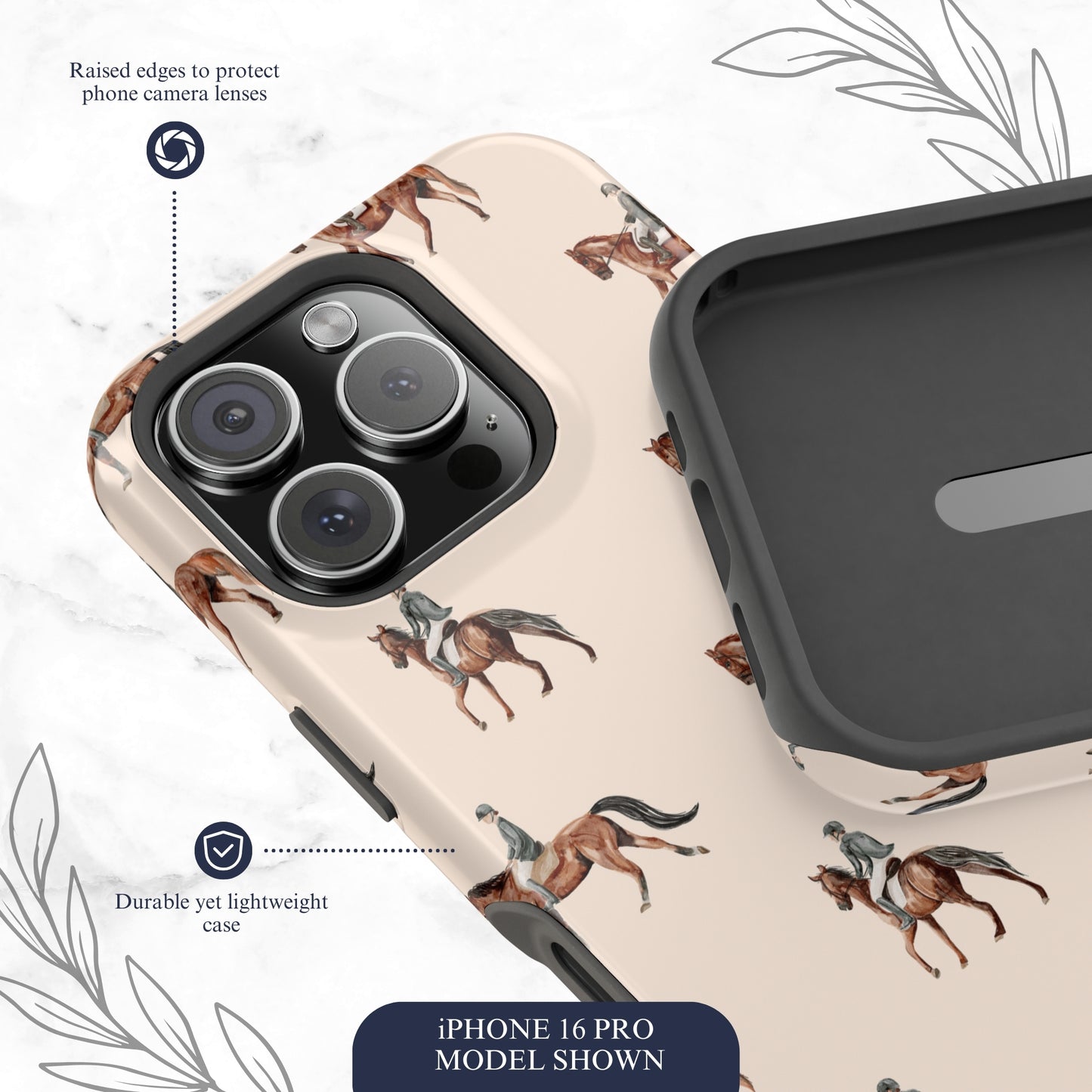 Graceful Gallop - Magsafe iPhone Case Phone Case-aesthetic phone case-shockproof phone case-cute phone case-designer phone case-elegant phone case-luxury phone case-phone accessories-fashion accessory