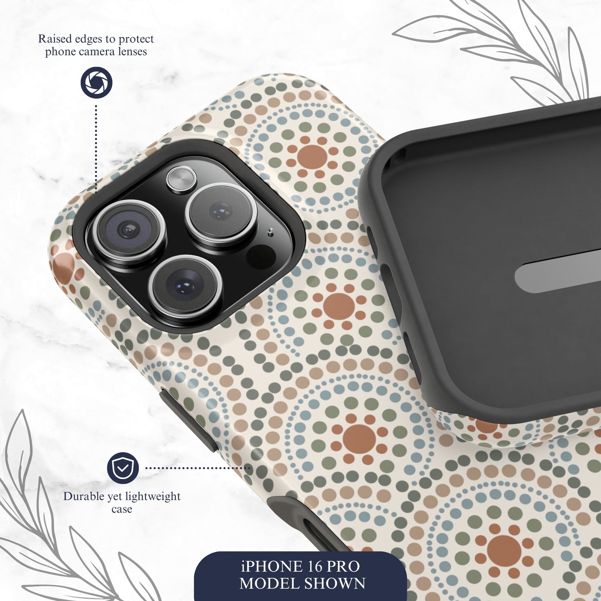 Mandala Rhythm - Magsafe iPhone Case Phone Case-aesthetic phone case-shockproof phone case-cute phone case-designer phone case-elegant phone case-luxury phone case-phone accessories-fashion accessory