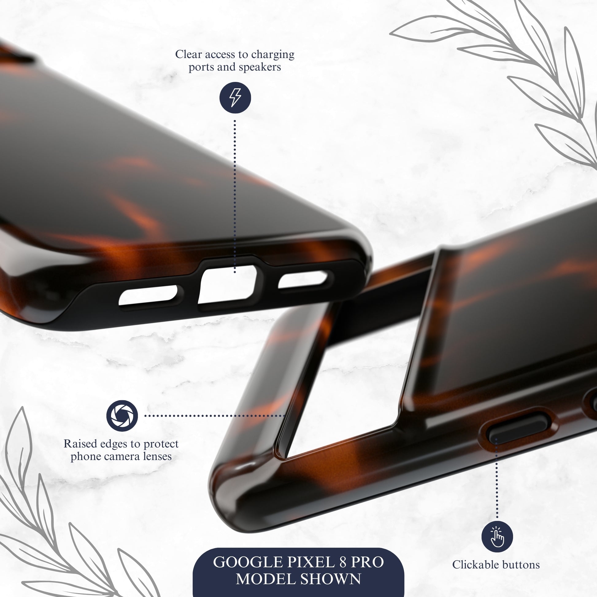 Chestnut - Google Pixel Case Phone Case-aesthetic phone case-shockproof phone case-cute phone case-designer phone case-elegant phone case-luxury phone case-phone accessories-fashion accessory