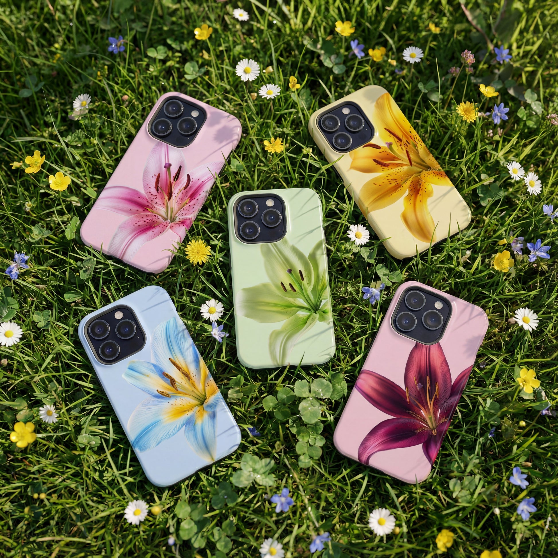 Bliss - Floral Magsafe iPhone Case Phone Case-aesthetic phone case-shockproof phone case-cute phone case-designer phone case-elegant phone case-luxury phone case-phone accessories-fashion accessory