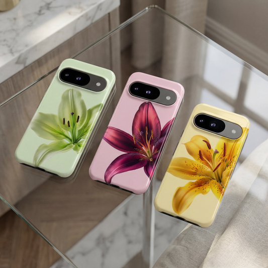 Fresh Air - Floral Google Pixel Case Phone Case-aesthetic phone case-shockproof phone case-cute phone case-designer phone case-elegant phone case-luxury phone case-phone accessories-fashion accessory