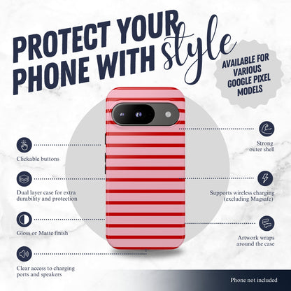 Candy Stripes - Google Pixel Case