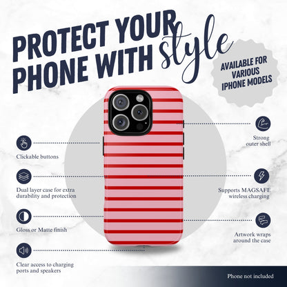 Candy Stripes - Magsafe iPhone Case
