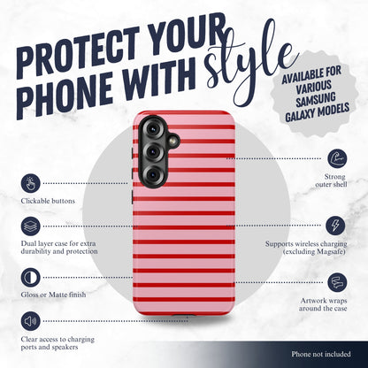 Candy Stripes - Samsung Galaxy Case