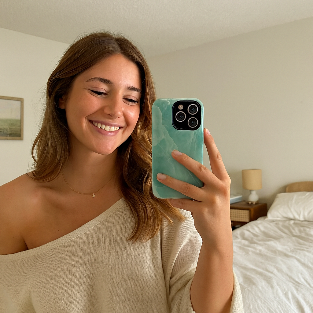 Jade - iPhone Flip Case Wallet, Leather Folio Case Phone Case-aesthetic phone case-shockproof phone case-cute phone case-designer phone case-elegant phone case-luxury phone case-phone accessories-fashion accessory