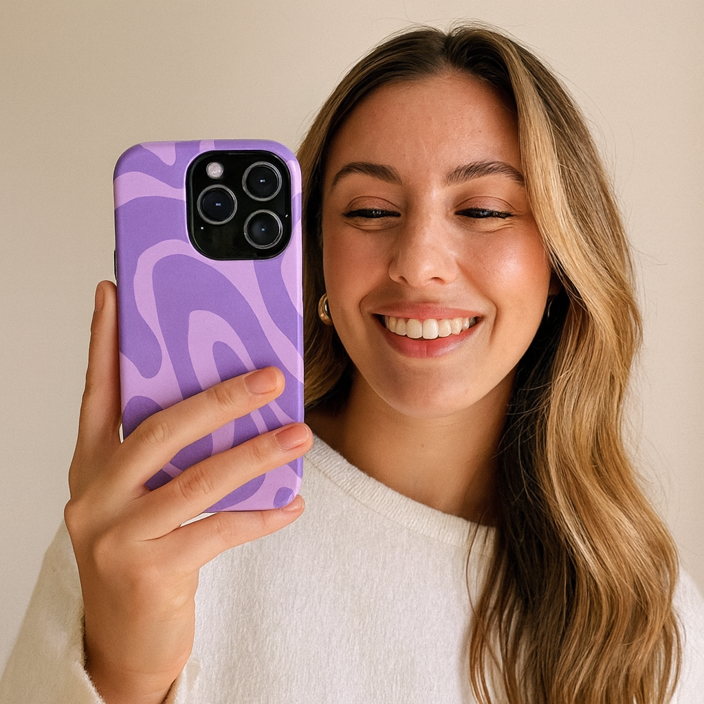 Good Karma - iPhone Flip Case Wallet, Leather Folio Case Phone Case-aesthetic phone case-shockproof phone case-cute phone case-designer phone case-elegant phone case-luxury phone case-phone accessories-fashion accessory