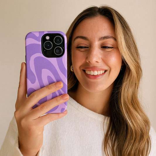 Good Karma - iPhone Flip Case Wallet, Leather Folio Case Phone Case-aesthetic phone case-shockproof phone case-cute phone case-designer phone case-elegant phone case-luxury phone case-phone accessories-fashion accessory