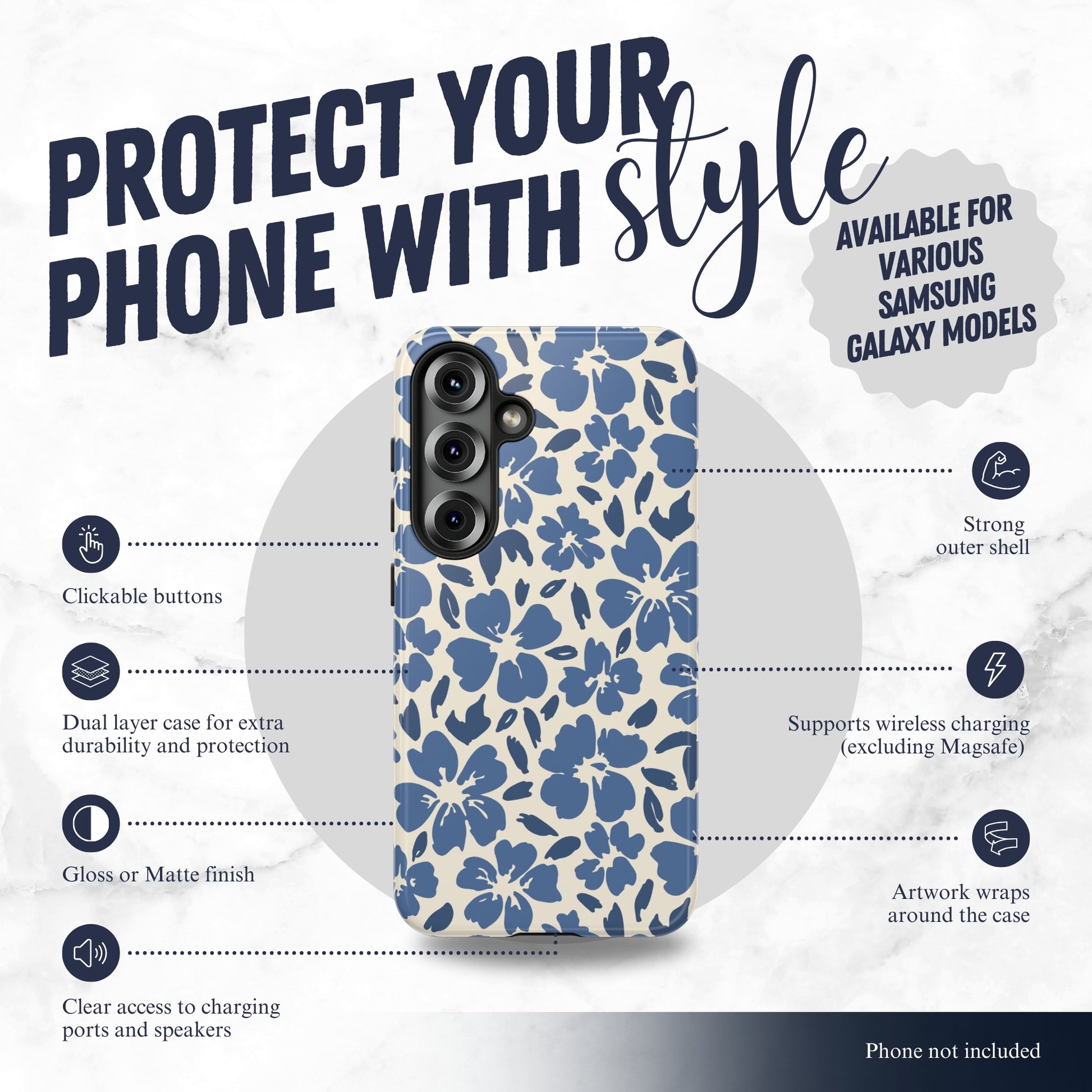 Freshly Picked - Samsung Galaxy Case Phone Case-aesthetic phone case-shockproof phone case-cute phone case-designer phone case-elegant phone case-luxury phone case-phone accessories-fashion accessory