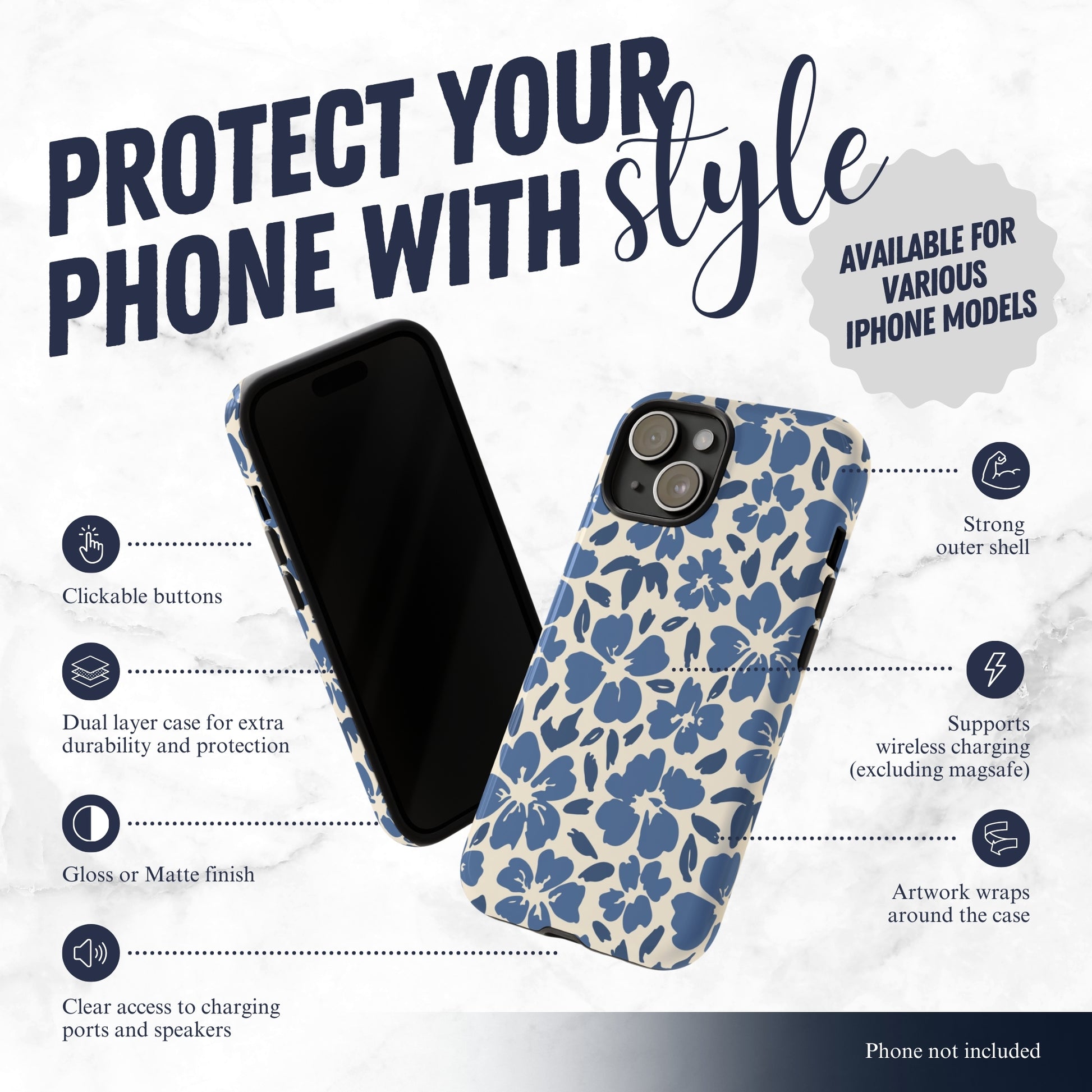 Freshly Picked - iPhone Case Phone Case-aesthetic phone case-shockproof phone case-cute phone case-designer phone case-elegant phone case-luxury phone case-phone accessories-fashion accessory