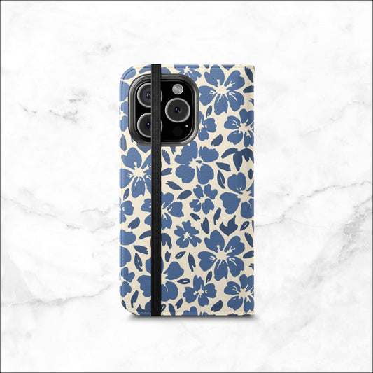Freshly Picked - iPhone Flip Case Wallet, Leather Folio Case Phone Case-aesthetic phone case-shockproof phone case-cute phone case-designer phone case-elegant phone case-luxury phone case-phone accessories-fashion accessory
