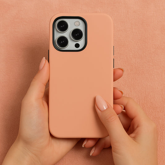 Peachy - Magsafe iPhone Case Phone Case-aesthetic phone case-shockproof phone case-cute phone case-designer phone case-elegant phone case-luxury phone case-phone accessories-fashion accessory