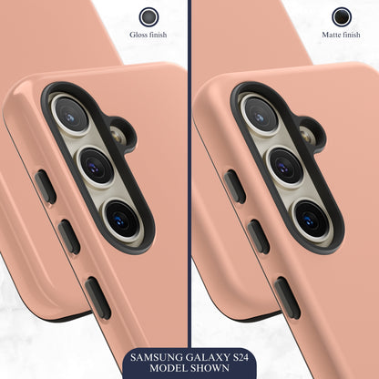 Peachy - Samsung Galaxy Case Phone Case-aesthetic phone case-shockproof phone case-cute phone case-designer phone case-elegant phone case-luxury phone case-phone accessories-fashion accessory
