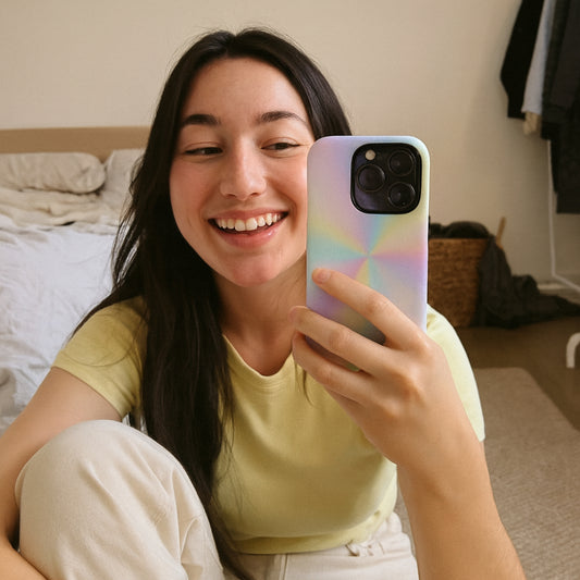 Rainbow Prism - iPhone Case Phone Case-aesthetic phone case-shockproof phone case-cute phone case-designer phone case-elegant phone case-luxury phone case-phone accessories-fashion accessory