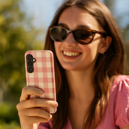 Pretty Pink - Samsung Galaxy Case Phone Case-aesthetic phone case-shockproof phone case-cute phone case-designer phone case-elegant phone case-luxury phone case-phone accessories-fashion accessory
